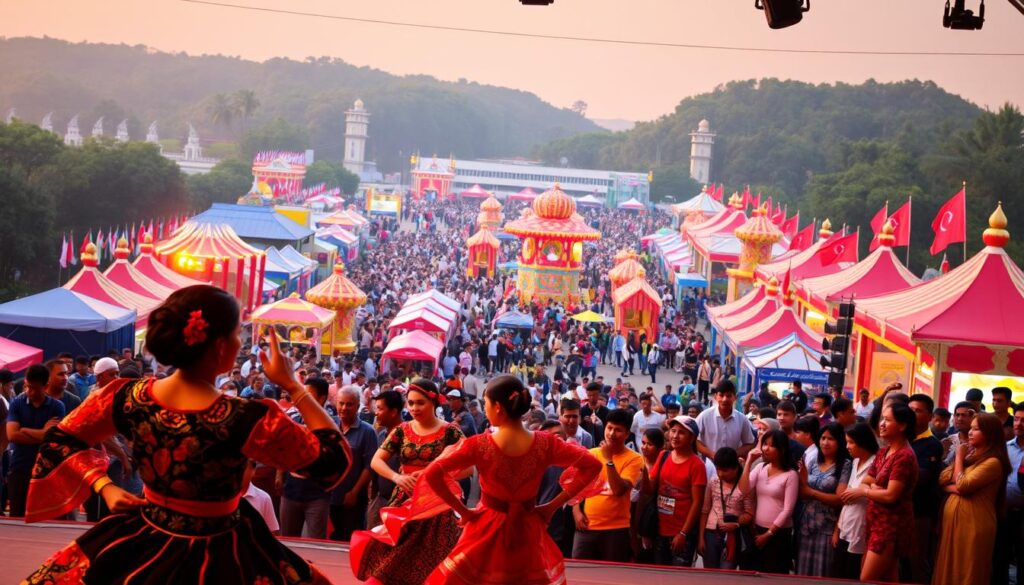 acara di Festival Budaya Internasional